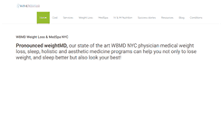 Desktop Screenshot of nycmedicalweightloss.com