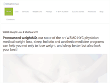 Tablet Screenshot of nycmedicalweightloss.com